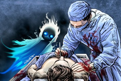 A los 11 años Carlos Herrera empezó a trabajar en la morgue  limpiando los cuerpos y luego se especializó en medicina forense.