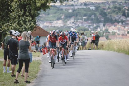 Jhonatan Narvaez y el primer lugar en el tour de Austria.