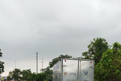 El cuerpo de Diego Ricardo Pilligua Herrera fue hallado cerca de una quebrada.