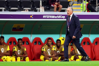 Gustavo Alfaro no dirige desde diciembre pasado, cuando participó con la selección de Ecuador en el Mundial de Catar.