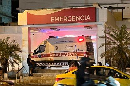 Alias Barrabás fue trasladado a un centro de salud, pero murió por los impactos de bala.
