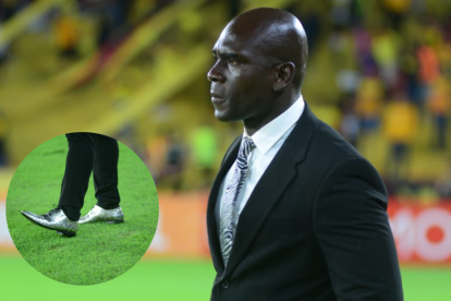 El técnico de Barcelona nuevamente se robó el show debido a su vestimenta para dirigir.