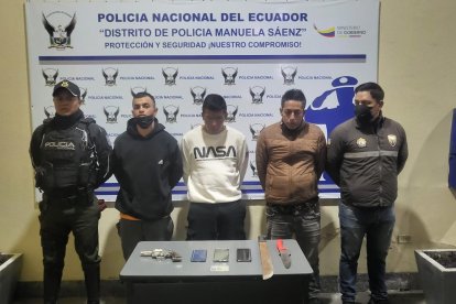 Uno de los presuntos delincuentes es de nacionalidad venezolana.