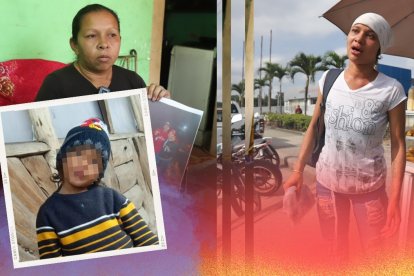 La madre de la menor acudió al instituto forense. Aseguró ser inocente.   Su abuela viajó desde Colombia para llevar sus cenizas.