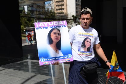 El joven comerciante mantuvo una reunión en el Consejo de la Judicatura esta semana. Tiene la esperanza de que las autoridades ecuatorianas lo ayuden.