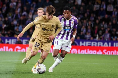 Gonzalo Plata (d) fue uno de los jugadores más destacados que tuvo el Real Valladolid.
