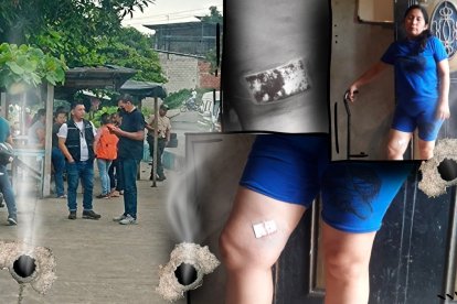 La periodista radial Consuelo Arévalo y el productor de campo Cristhian Ojeda fueron asaltados.