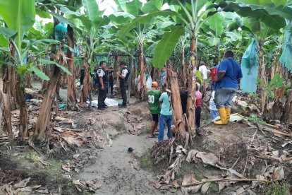 En una plantación de banano encontraron el cuerpo decapitado de uno de los conductores.