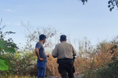 Por unos zapatos deportivos al filo de la carretera vieron dos cadáveres.