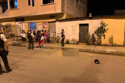 Tres hombres fueron asesinados en Durán la noche del domingo 16 de julio.