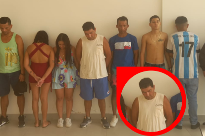 Fercho, de nacionalidad ecuatoriana, registra antecedentes por agravantes, robo y tenencia de armas no autorizadas.