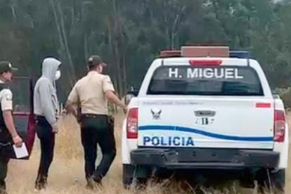 El lugar de los hechos del señalado femicidio.