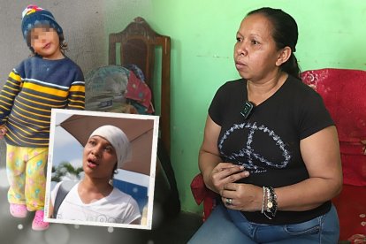 Dayanna Herrera llegó a Guayaquil para llevarse las cenizas de su nieta. Su dolor se multiplicó, su hija fue detenida.