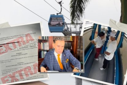 La pareja busca una reparación material e inmaterial