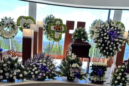 Velorio y misa de Patricio Diaz comentarista deportivo.