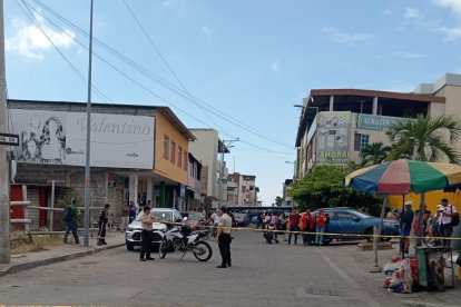 El hombre fue asesinado en Manta.