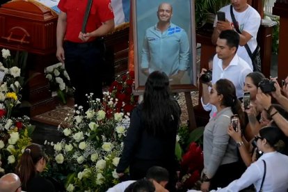 Agustín Intriago fue despedido este 24 de julio por allegados.