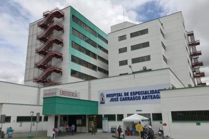 La bebé acuchillada se encuentra internada en el hospital del IESS de Cuenca.