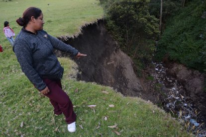 Son algunos tramos de la quebrada Miraflores Alto que lucen con afectaciones.