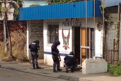 El destacamento de Puente Lucía fue atacado.