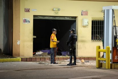 Un trabajador relata el hecho.