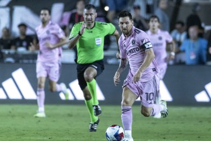 Lionel Messi ha marcado 3 goles en 2 partidos disputados con Inter Miami.