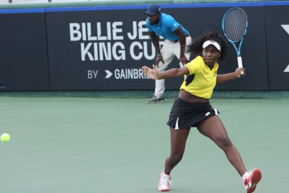 Mell Reasco es una de las principales cartas que tiene la selección femenina de tenis de Ecuador.