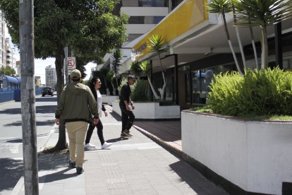 El hecho se registró en el norte capitalino, en una zona comercial en la intersección de las avenidas 6 de Diciembre y Portugal.