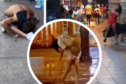 En redes sociales hay vídeos de personas con adicciones que circulan por Guayaquil.