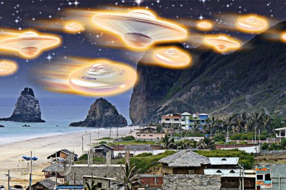 En Ceifo, militares declararon que llegaron a disparar contra objetos de formas raras en el cielo