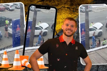 Javier Burrai, fue solidario en el accidente de transito de la esposa de un amigo.