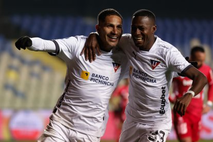 Paolo Guerrero debutó con gol en Liga de Quito en Copa Sudamericana.