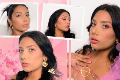 Colorea la esquina interna del ojo.  Esta opción es ideal para las mujeres que tienen el ojo pequeño.  Elige tonalidades vibrantes como el amarillo, rosa claro, azul o lila.