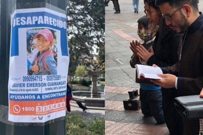 Javier se encuentra desaparecido desde el 4 de agosto de 2023. Él, durante el confinamiento por la pandemia, rezaba e las veredas, sin dejar sus herramientas de trabajo.