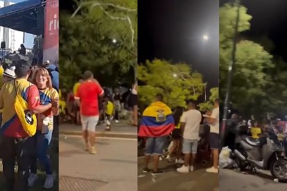 Los festejos durante el evento se habrían desarrollado con normalidad, pero luego la celebración se extendió a la calle.