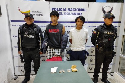Los sospechosos no tienen antecedentes penales