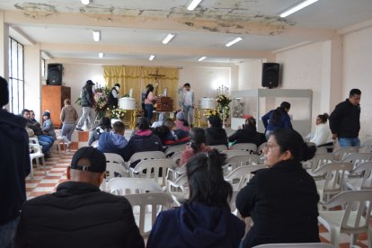 En la sede de la Junta de Agua Potable de La Florida hicieron el velatorio.