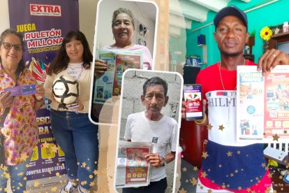 Órdenes de compras en implementos deportivos y 'jama' fueron los premios de estos fieles lectores.