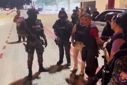 Al venezolano Jean Carlos Arias Martínez, sospechoso del crimen de quien fuera  alcalde de Manta, lo trasladaron a una cárcel de Guayaquil.