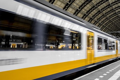 El ferrocarril es un transporte muy utilizado en países europeos.
