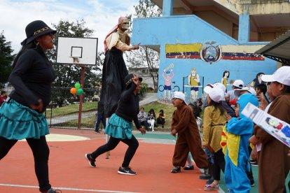 La mayoría de actividades se llevaron a cabo en la Unidad Educativa Pichincha.