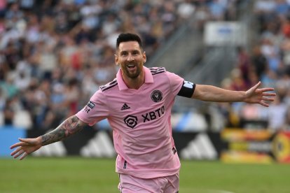 Lionel Messi marcó un nuevo gol con el Inter de Miami, en la Leagues Cup.