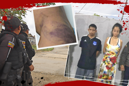 En este inmueble esquinero situado en el sector de Monte Sinaí ocurrió la agresión en contra del menor de edad.