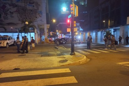 La alerta se dio en las calles Panamá y Víctor Manuel Rendón.