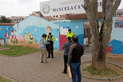 El control está a cargo de agentes de Policías
