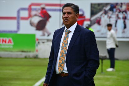 Renato Salas, entrenador del Mushuc Runa.