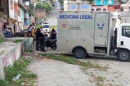 Dos hombres fueron asesinados en Esmeraldas.