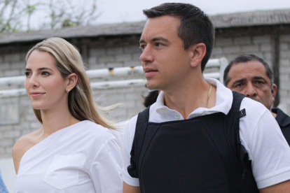 Daniel Noboa peleará la presidencia en segunda vuelta electoral.