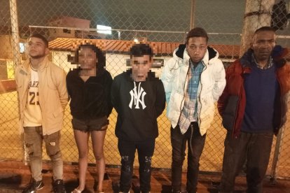 Uno de los sospechosos tiene historial delictivo.