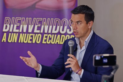 Daniel Noboa destacó en el debate presidencial y eso, según expertos, fue una ayuda para que lograra llegar a segunda vuelta.